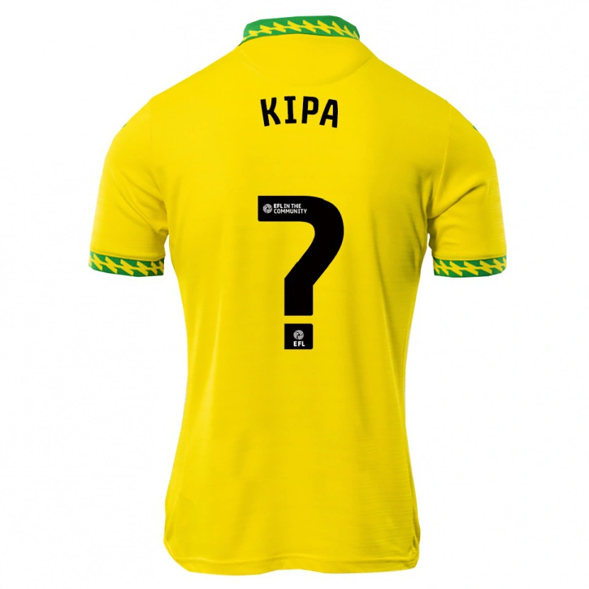 Danxen Criança Camisola Joseph Kipa #0 Branco Verde Principal 2025/26 Camisa Brasil