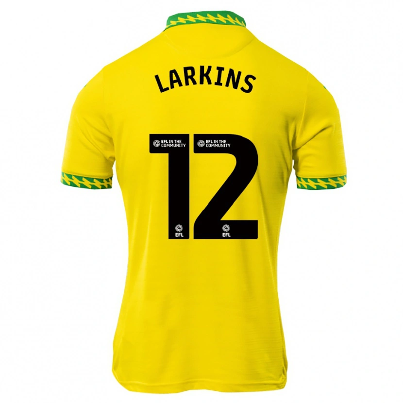 Danxen Criança Camisola Anna Larkins #12 Branco Verde Principal 2025/26 Camisa Brasil