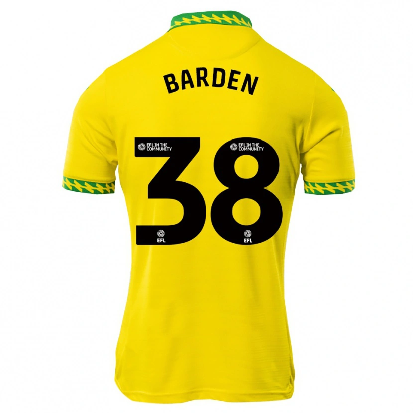 Danxen Criança Camisola Daniel Barden #38 Branco Verde Principal 2025/26 Camisa Brasil
