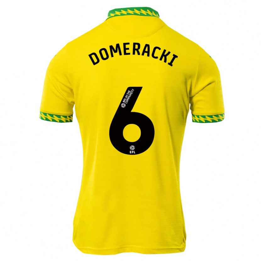 Danxen Criança Camisola Alan Domeracki #6 Branco Verde Principal 2025/26 Camisa Brasil