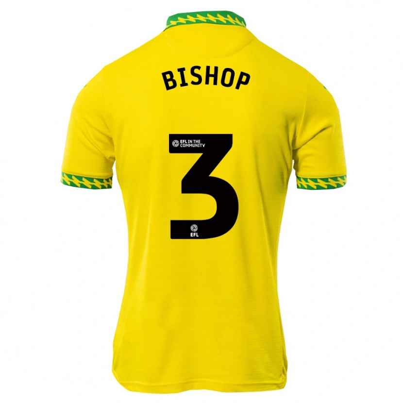 Danxen Criança Camisola Ellie Bishop #3 Branco Verde Principal 2025/26 Camisa Brasil