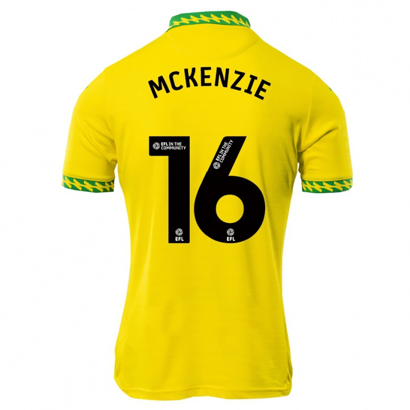 Danxen Criança Camisola Mason Mckenzie #16 Branco Verde Principal 2025/26 Camisa Brasil