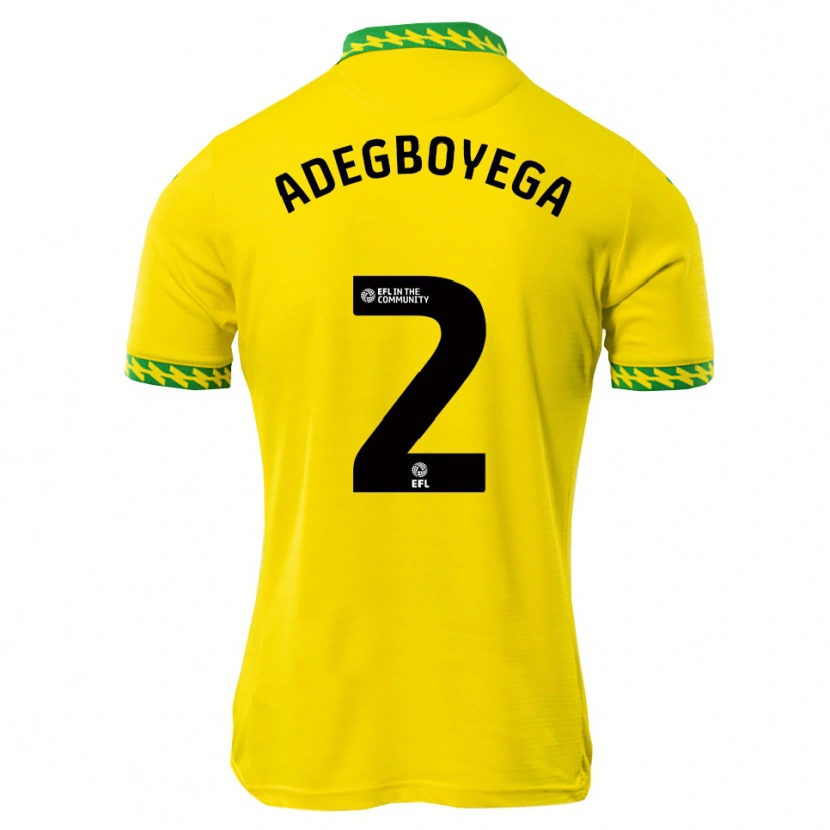Danxen Criança Camisola Emmanuel Adegboyega #2 Branco Verde Principal 2025/26 Camisa Brasil