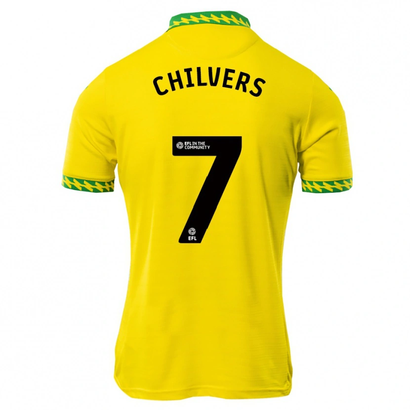Danxen Criança Camisola Toby Chilvers #7 Branco Verde Principal 2025/26 Camisa Brasil