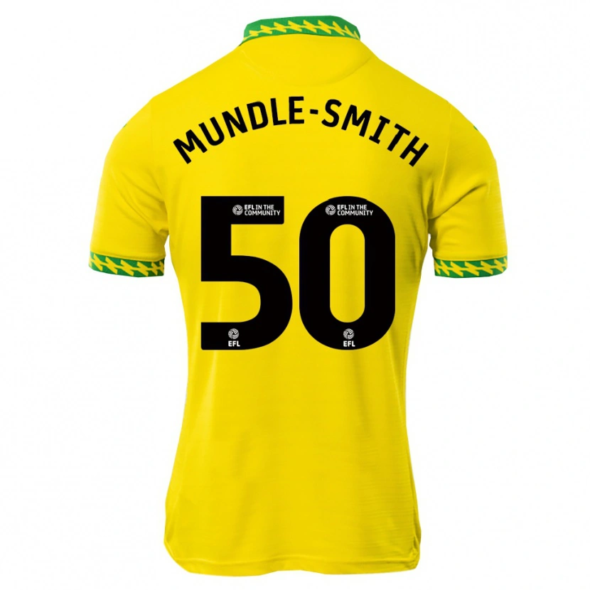 Danxen Criança Camisola Errol Mundle-Smith #50 Branco Verde Principal 2025/26 Camisa Brasil