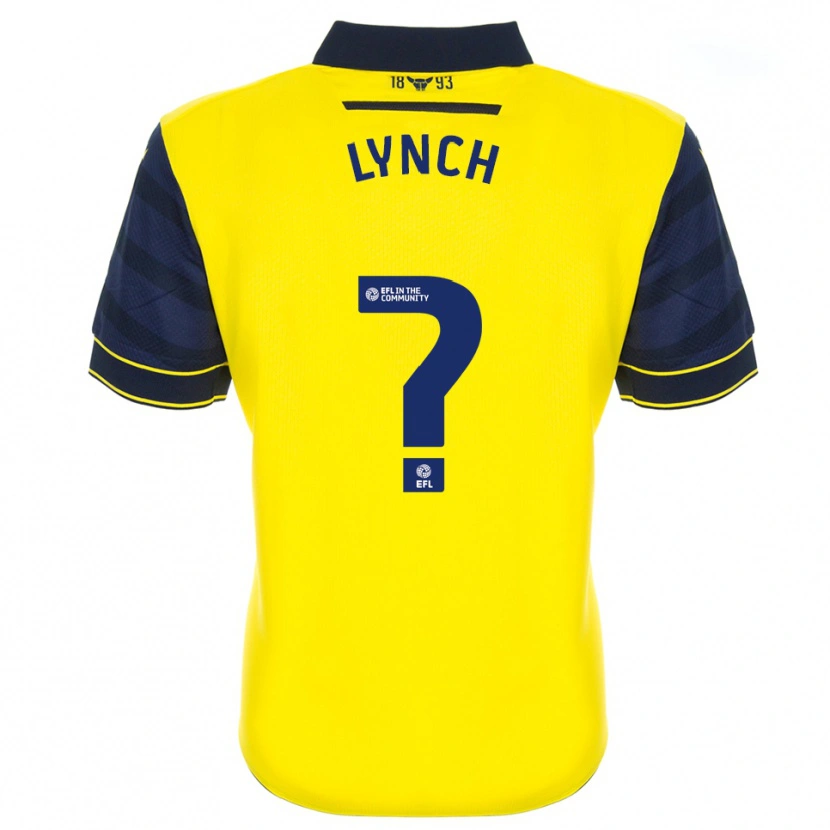 Danxen Criança Camisola Bobby Lynch #0 Amarelo Azul Marinho Principal 2025/26 Camisa Brasil