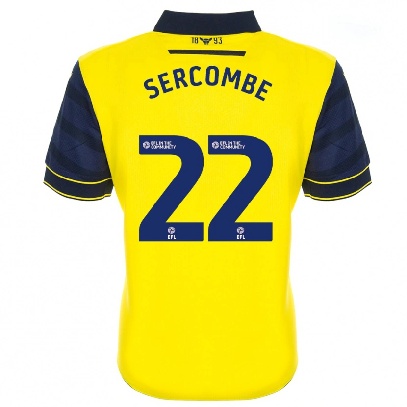 Danxen Criança Camisola Paris Sercombe #22 Amarelo Azul Marinho Principal 2025/26 Camisa Brasil