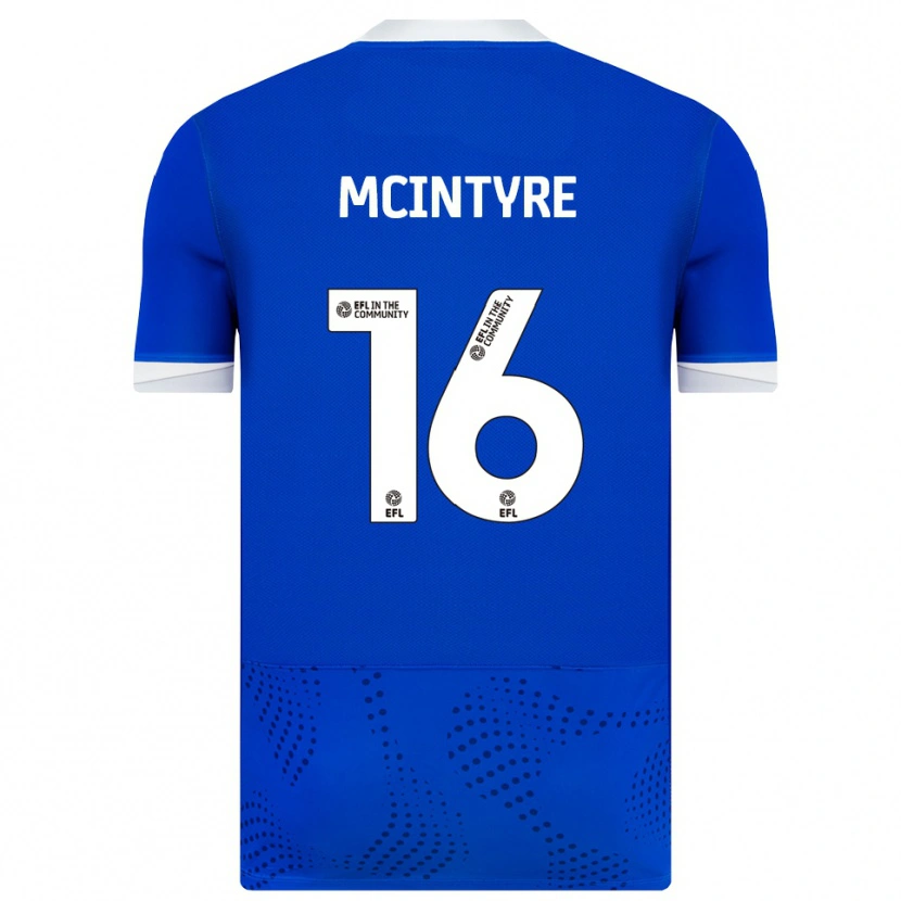 Danxen Criança Camisola Tom Mcintyre #16 Azul Branco Principal 2025/26 Camisa Brasil