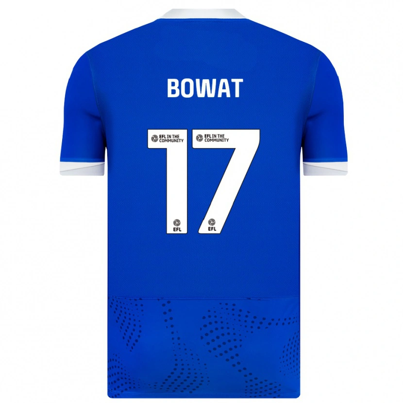 Danxen Criança Camisola Ibane Bowat #17 Azul Branco Principal 2025/26 Camisa Brasil