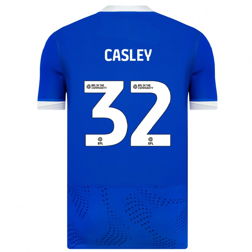 Danxen Criança Camisola Riva Casley #32 Azul Branco Principal 2025/26 Camisa Brasil