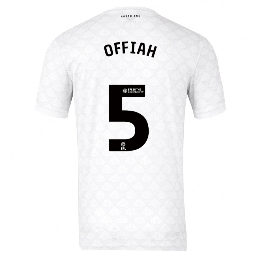 Danxen Criança Camisola Odeluga Offiah #5 Branco Vermelho Principal 2025/26 Camisa Brasil