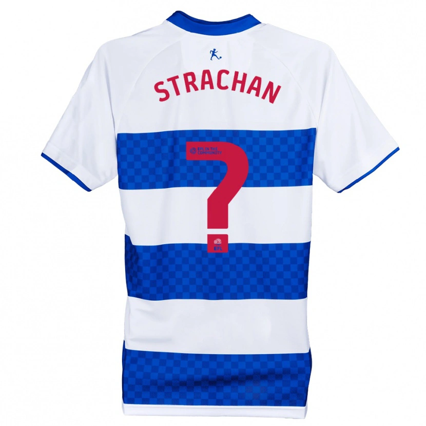 Danxen Criança Camisola Lorenzo Strachan #0 Azul Branco Principal 2025/26 Camisa Brasil