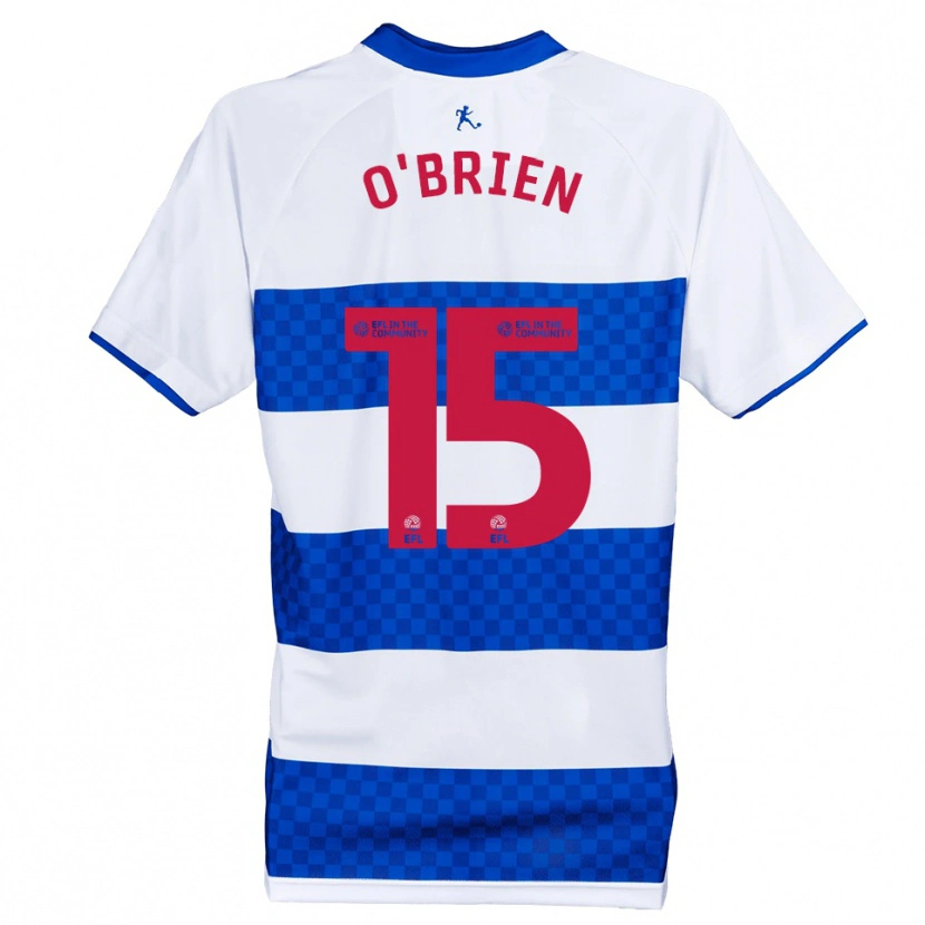 Danxen Criança Camisola Archie O'brien #15 Azul Branco Principal 2025/26 Camisa Brasil