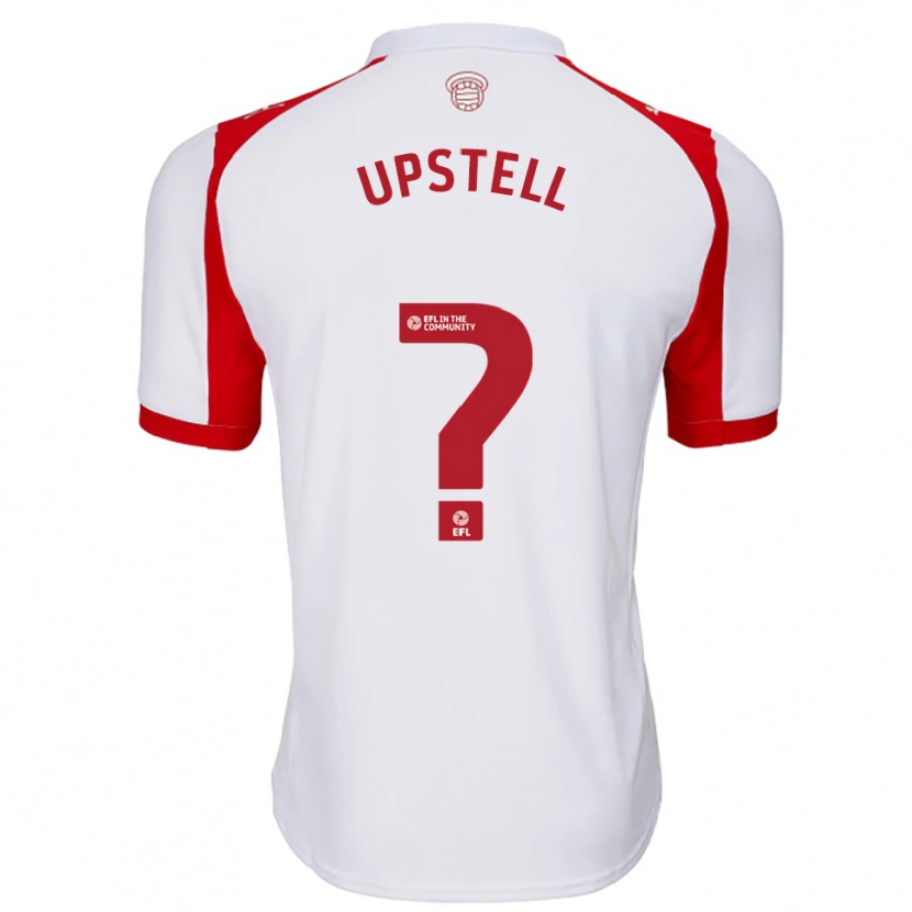Danxen Criança Camisola Henry Upstell #0 Branco Vermelho Principal 2025/26 Camisa Brasil