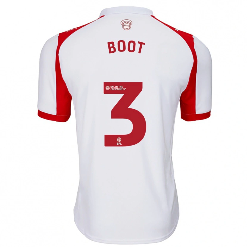 Danxen Criança Camisola Nathanael Boot #3 Branco Vermelho Principal 2025/26 Camisa Brasil