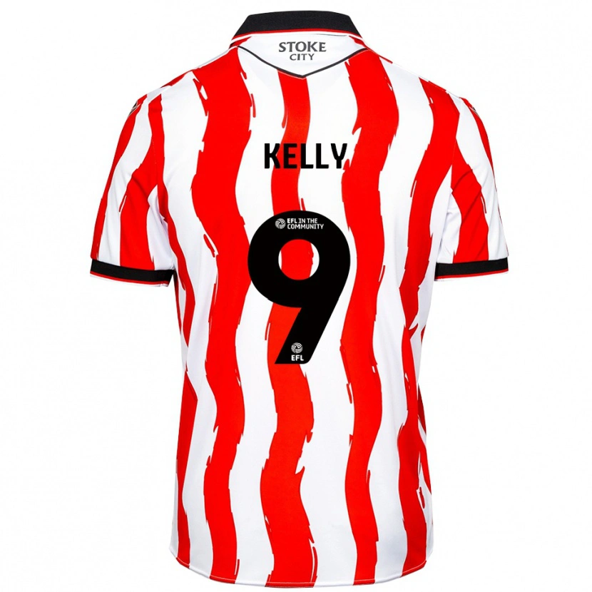Danxen Criança Camisola Isreal Kelly #9 Branco Vermelho Principal 2025/26 Camisa Brasil