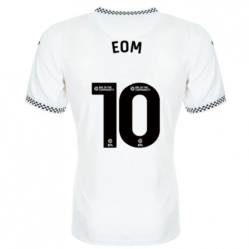Danxen Criança Camisola Ji-Sung Eom #10 Branco Laranja Principal 2025/26 Camisa Brasil