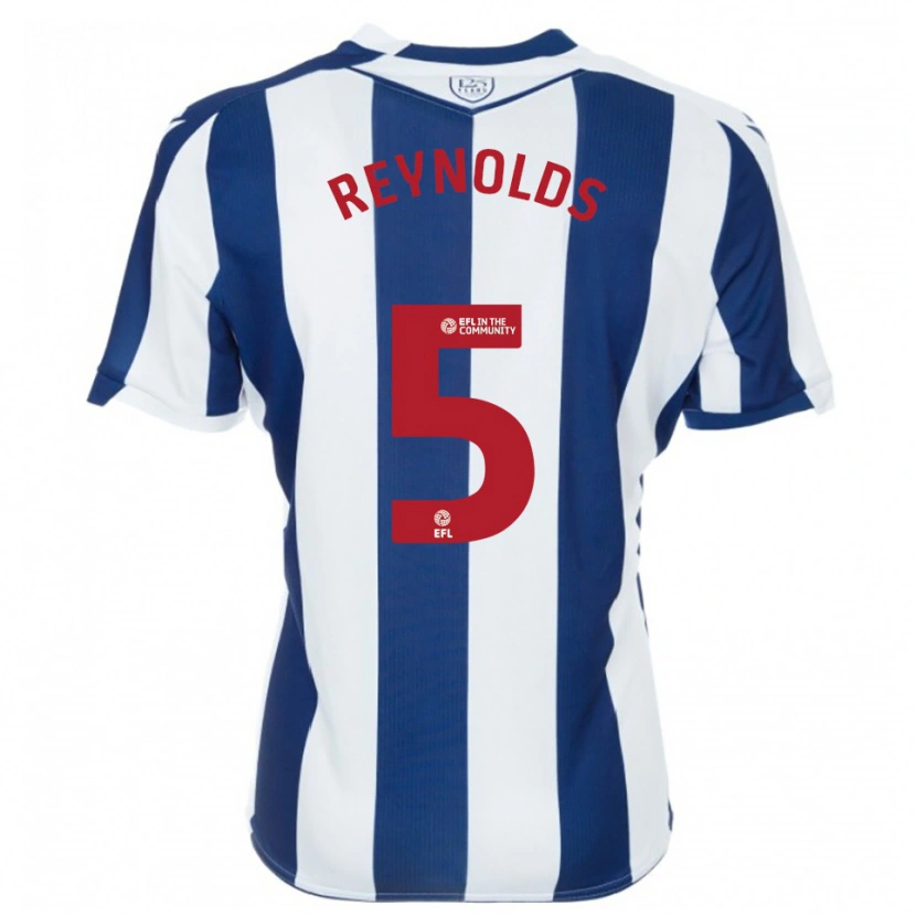 Danxen Criança Camisola Taylor Reynolds #5 Azul Marinho Branco Principal 2025/26 Camisa Brasil