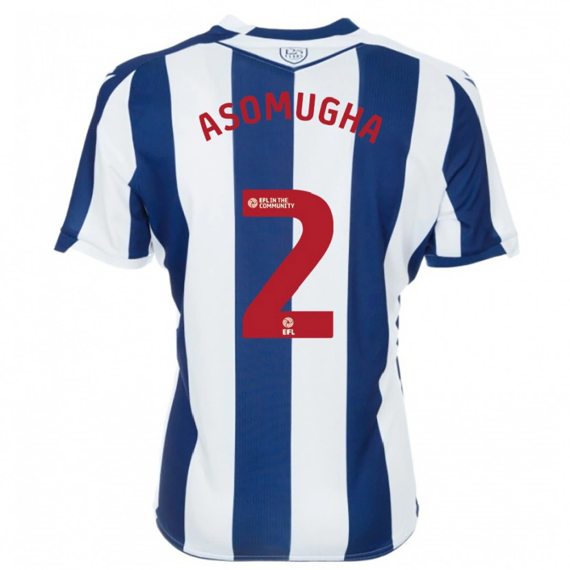 Danxen Criança Camisola Joel Asomugha #2 Azul Marinho Branco Principal 2025/26 Camisa Brasil