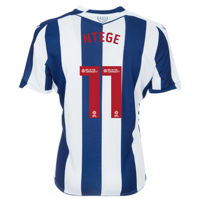 Danxen Criança Camisola Torin Ntege #11 Azul Marinho Branco Principal 2025/26 Camisa Brasil