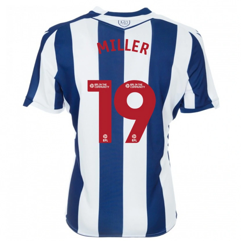 Danxen Criança Camisola Ali Miller #19 Azul Marinho Branco Principal 2025/26 Camisa Brasil