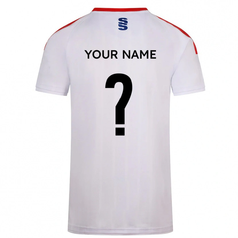 Danxen Criança Camisola Seu Nome #0 Branco Azul Marinho Principal 2025/26 Camisa Brasil