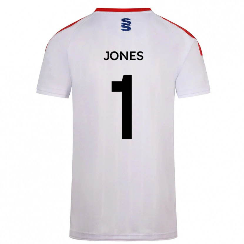 Danxen Criança Camisola Zac Jones #1 Branco Azul Marinho Principal 2025/26 Camisa Brasil