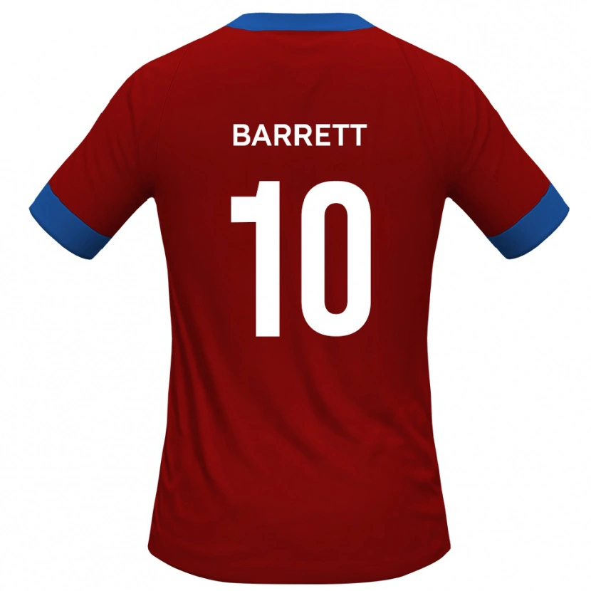 Danxen Criança Camisola Josh Barrett #10 Vermelho Azul Principal 2025/26 Camisa Brasil