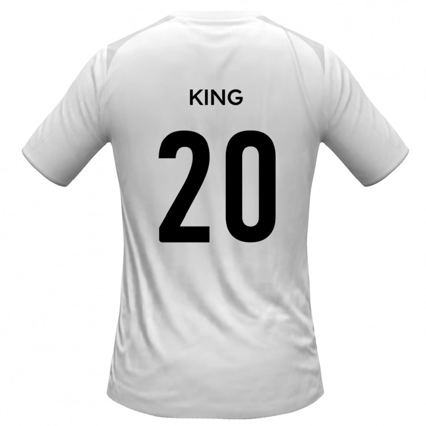 Danxen Criança Camisola Jeff King #20 Branco Cinza Principal 2025/26 Camisa Brasil