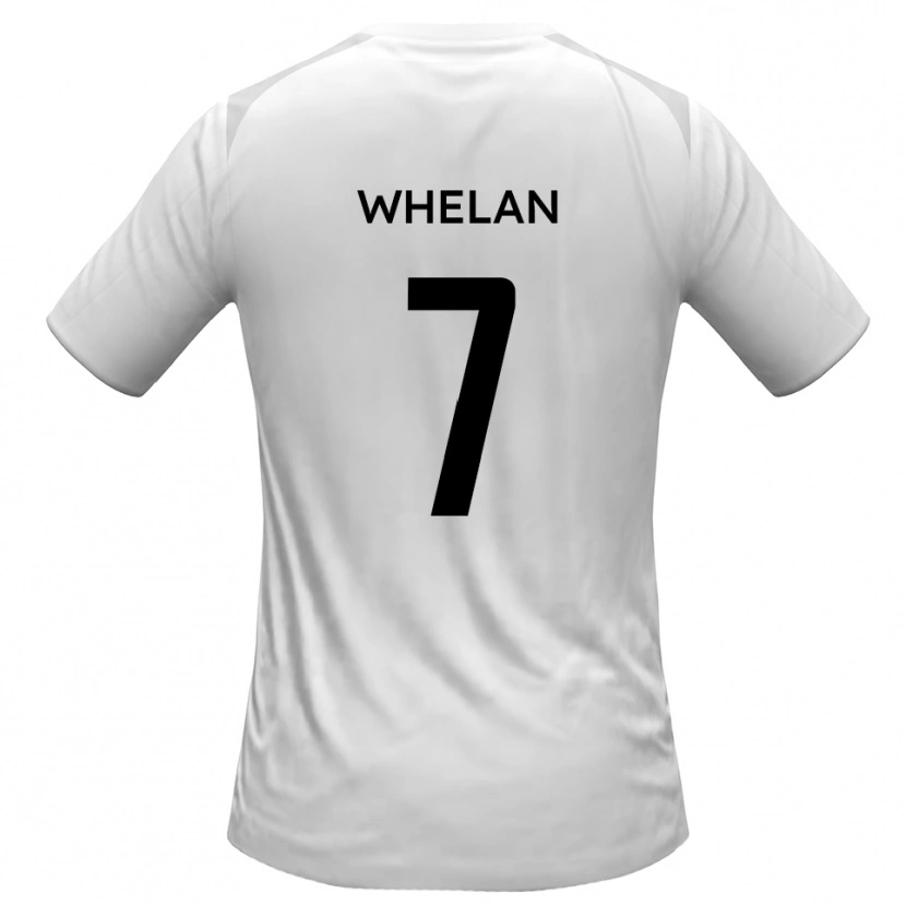 Danxen Criança Camisola Tom Whelan #7 Branco Cinza Principal 2025/26 Camisa Brasil