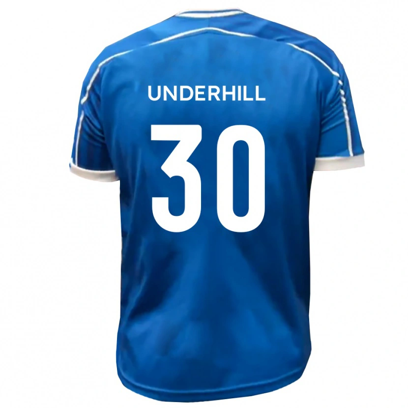 Danxen Criança Camisola Connor Underhill #30 Azul Branco Principal 2025/26 Camisa Brasil