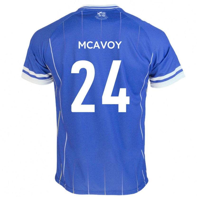 Danxen Criança Camisola Connor Mcavoy #24 Azul Real Principal 2025/26 Camisa Brasil