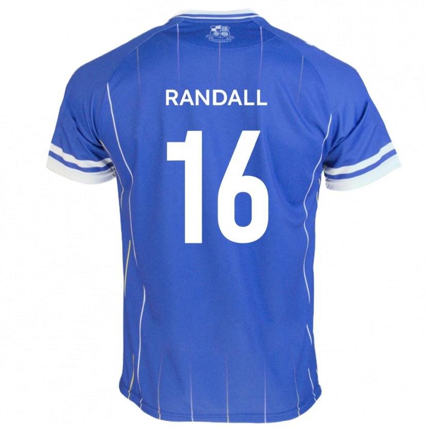 Danxen Criança Camisola Will Randall #16 Azul Real Principal 2025/26 Camisa Brasil
