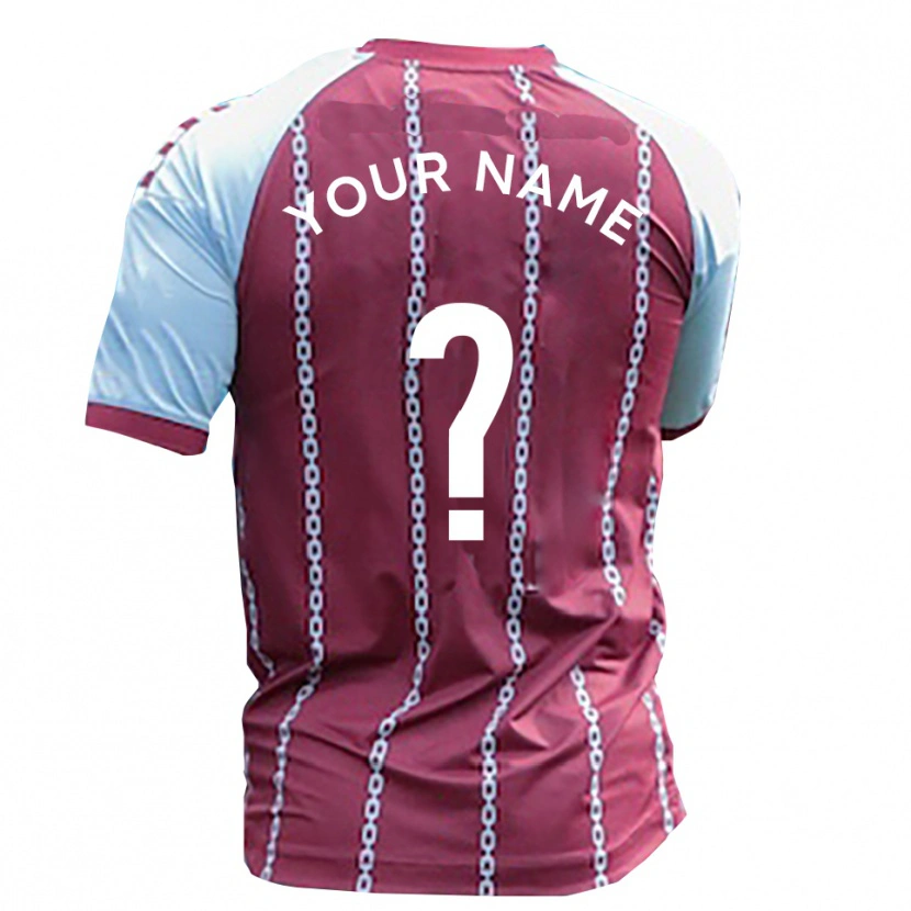 Danxen Criança Camisola Seu Nome #0 Azul Celeste Ferrugem Vermelho Principal 2025/26 Camisa Brasil