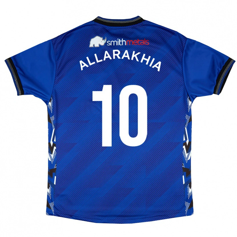 Danxen Criança Camisola Joe Pritchard #10 Azul Branco Principal 2025/26 Camisa Brasil