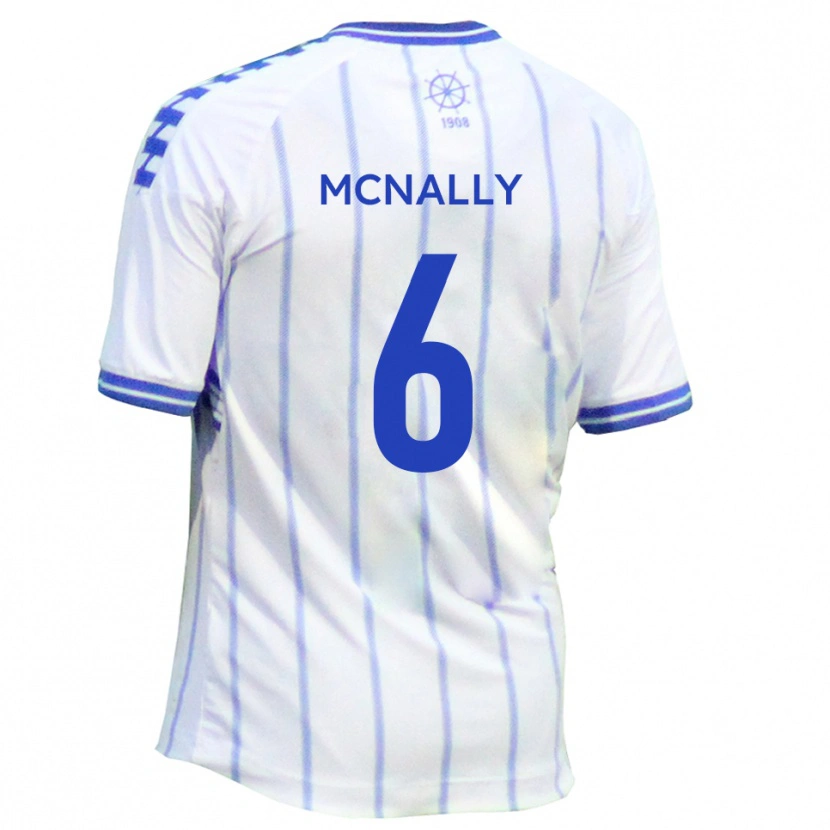 Danxen Criança Camisola Reiss Mcnally #6 Branco Azul Principal 2025/26 Camisa Brasil