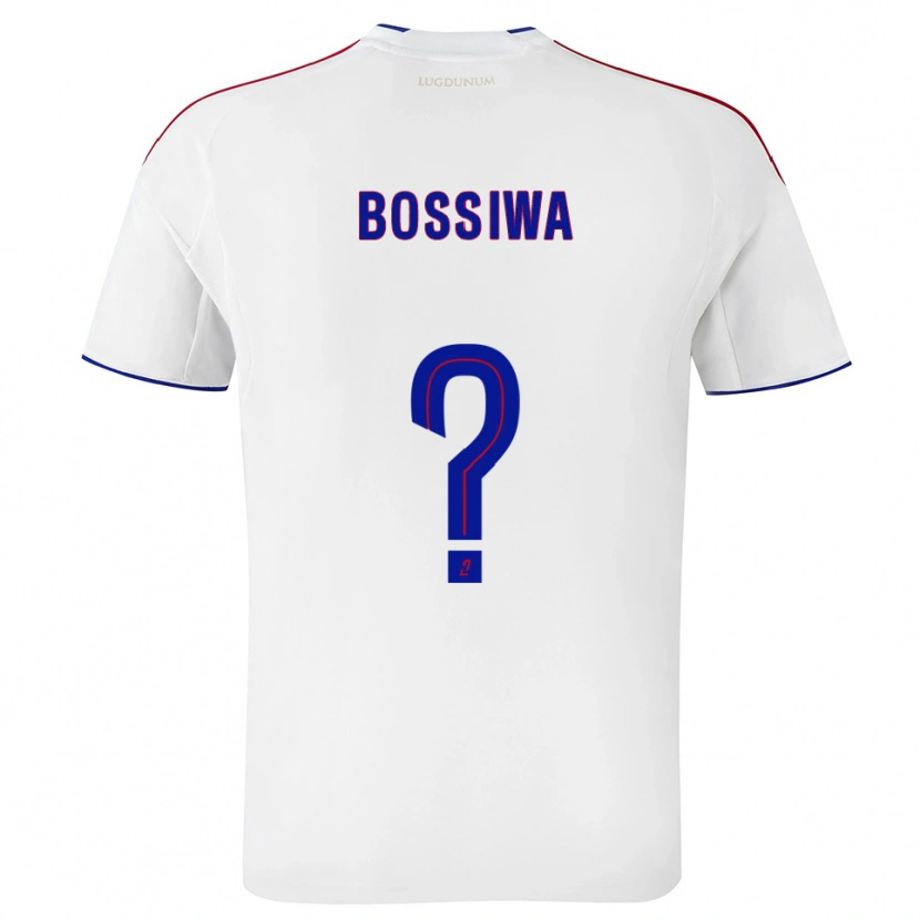 Danxen Criança Camisola Samuel Bossiwa #0 Branco Vermelho Principal 2025/26 Camisa Brasil