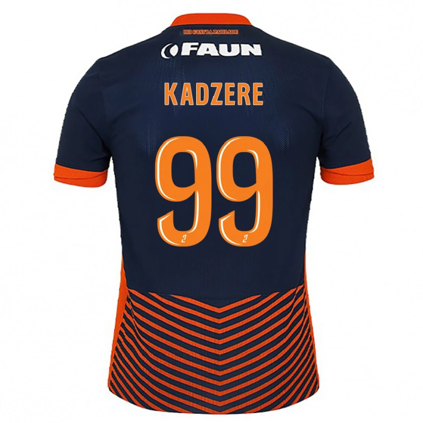 Danxen Criança Camisola Rose Kadzere #99 Azul Meia-Noite Laranja Principal 2025/26 Camisa Brasil