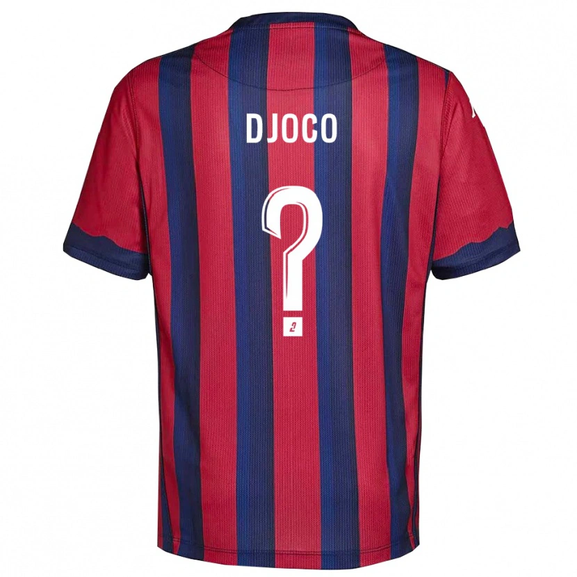 Danxen Criança Camisola Ouparine Djoco #0 Vinho Azul Marinho Principal 2025/26 Camisa Brasil
