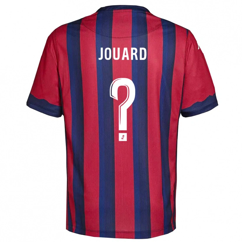 Danxen Criança Camisola Dylan Jouard #0 Vinho Azul Marinho Principal 2025/26 Camisa Brasil