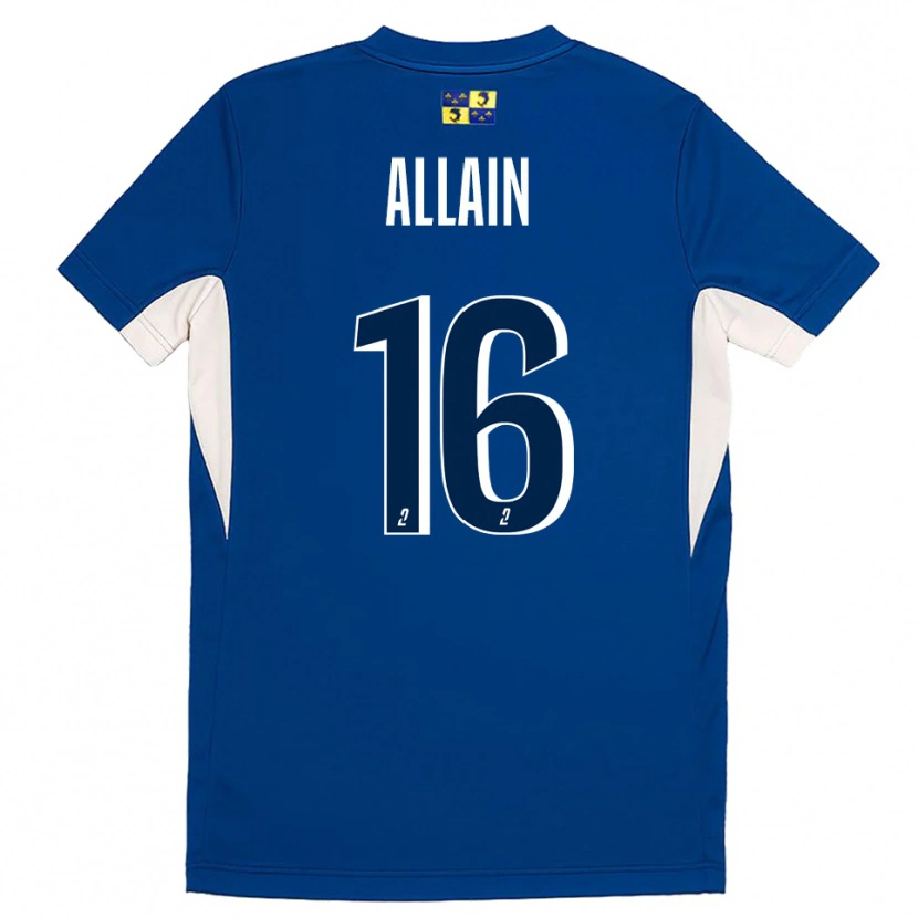 Danxen Criança Camisola Bobby Allain #16 Azul Marinho Azul Principal 2025/26 Camisa Brasil