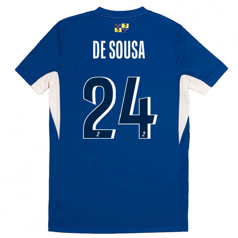 Danxen Criança Camisola Tifanie De Sousa #24 Azul Marinho Azul Principal 2025/26 Camisa Brasil