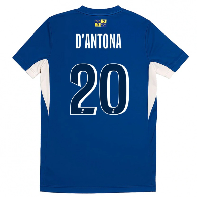 Danxen Criança Camisola Mattéo D'antona #20 Azul Marinho Azul Principal 2025/26 Camisa Brasil