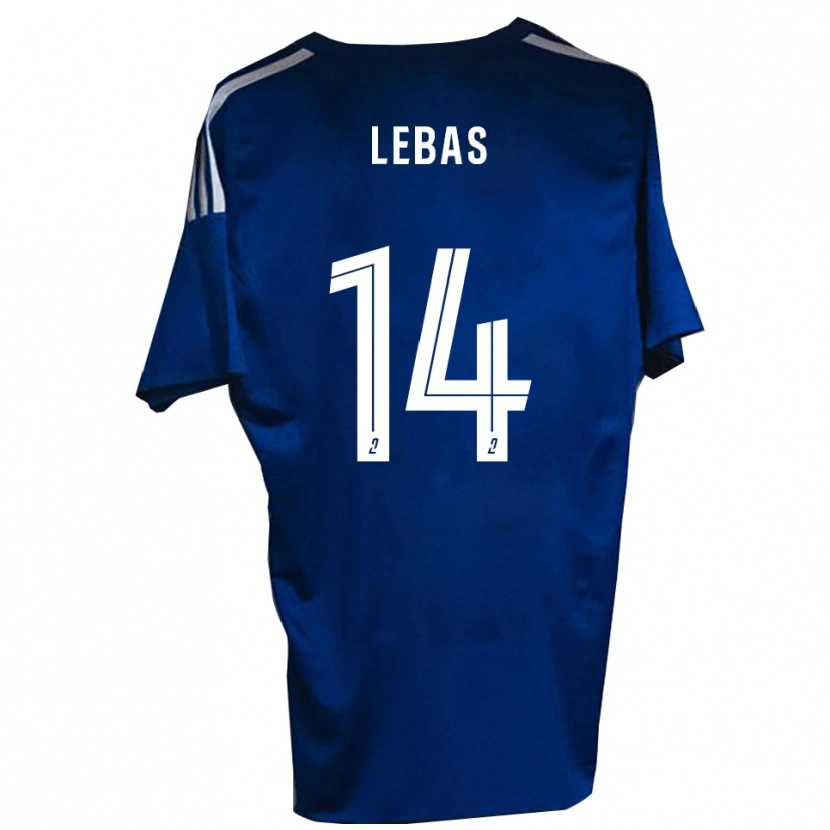 Danxen Criança Camisola Victor Lebas #14 Azul Branco Principal 2025/26 Camisa Brasil