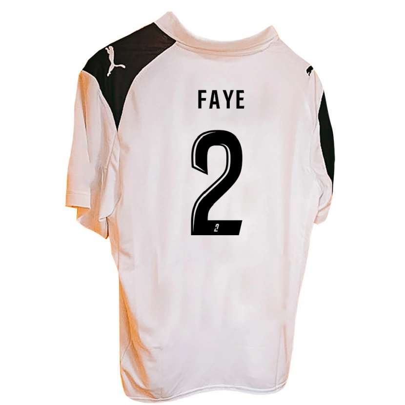 Danxen Criança Camisola Bilal Faye #2 Laranja Preto Principal 2025/26 Camisa Brasil