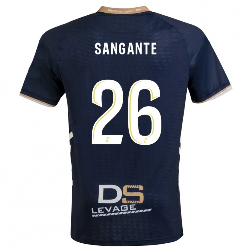 Danxen Criança Camisola Opa Sangante #26 Azul Marinho Dourado Principal 2025/26 Camisa Brasil