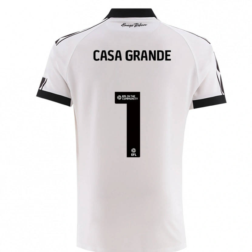Danxen Criança Camisola Josey Casa-Grande #1 Branco Preto Alternativa 2025/26 Camisa Brasil