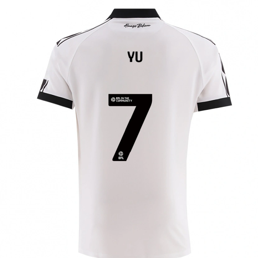 Danxen Criança Camisola Yu Hirakawa #7 Branco Preto Alternativa 2025/26 Camisa Brasil