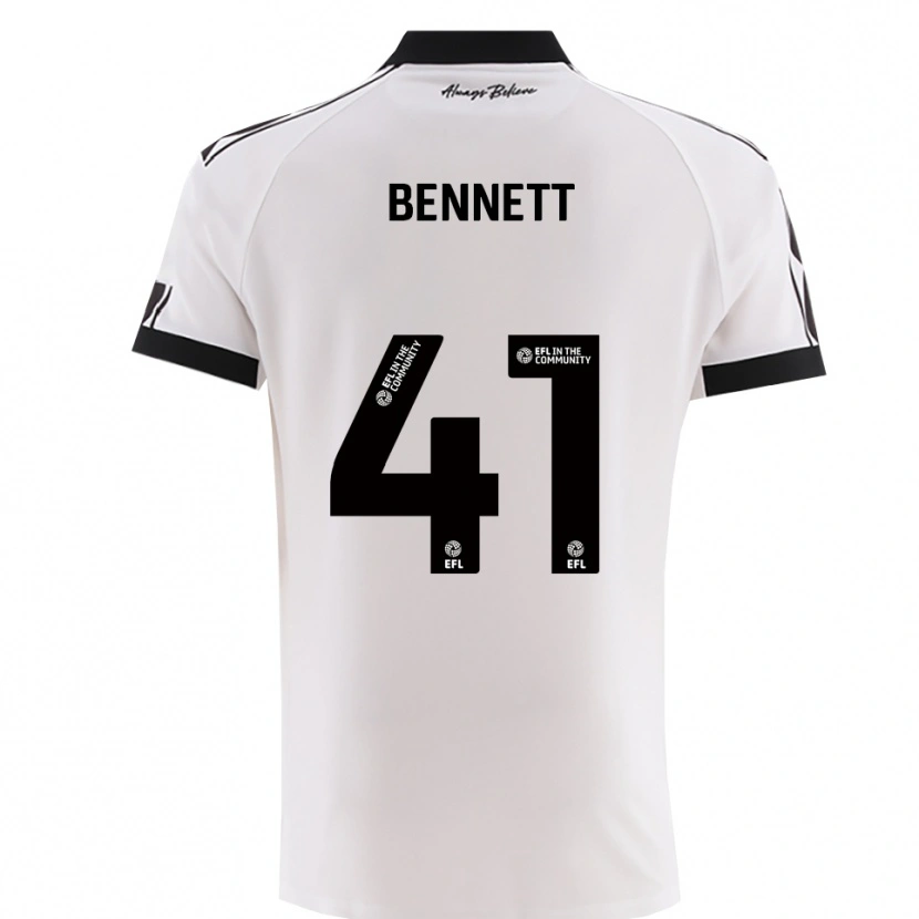 Danxen Criança Camisola Harley Bennett #41 Branco Preto Alternativa 2025/26 Camisa Brasil