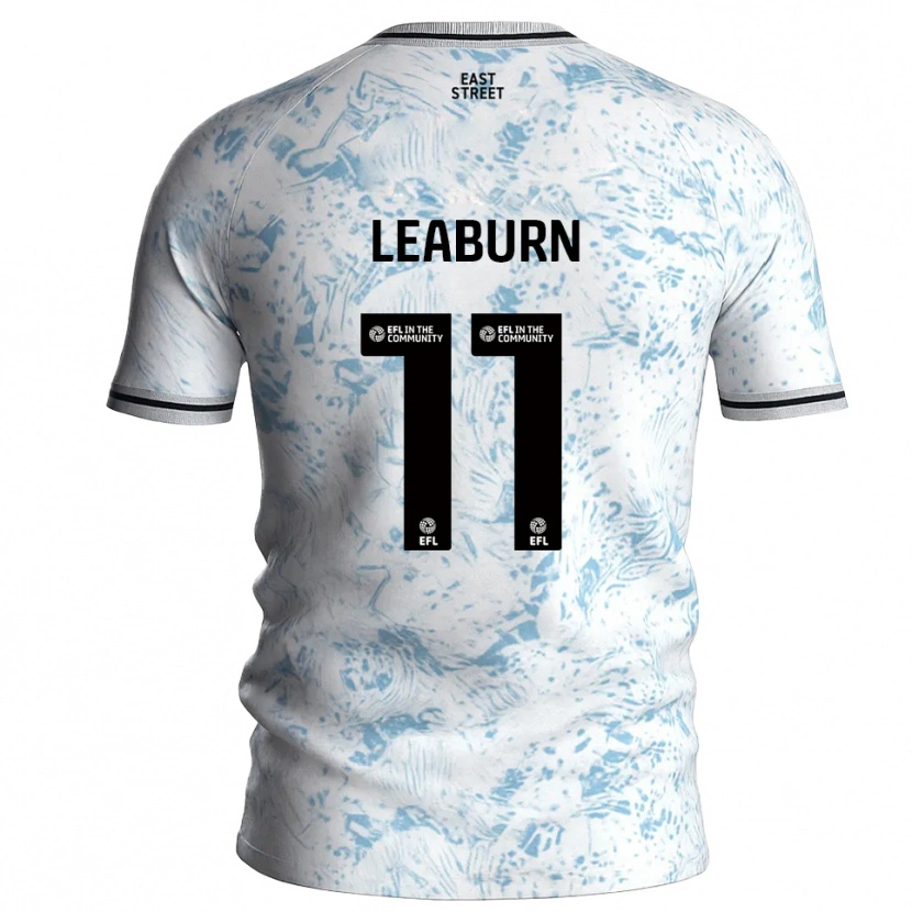 Danxen Criança Camisola Miles Leaburn #11 Branco Azul Celeste Alternativa 2025/26 Camisa Brasil